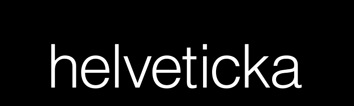 helveticka